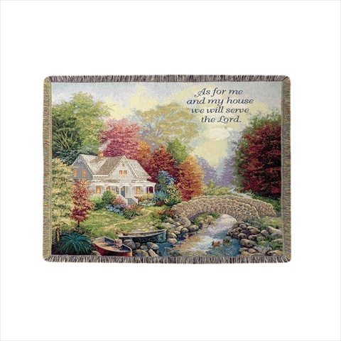 Autumn Tranquility Tapestry Throw Blanket Fashionable Jacquard Woven 50 X 60 in -  ComfortCreator, CO954965