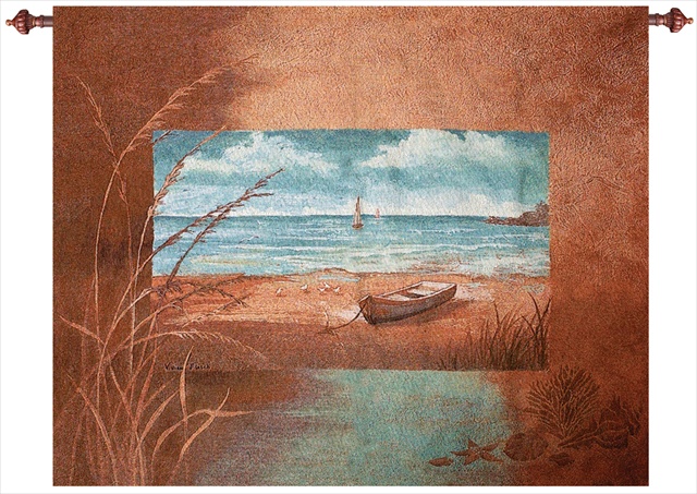 Picture of Manual Woodworkers and Weavers HWGCAR Carolina Morning I Tapestry Wall Hanging Horizontal 42 X 35 in.