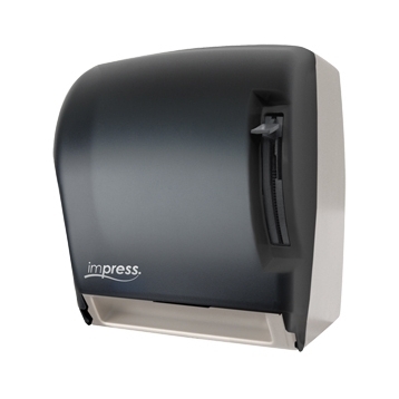 Td022003 Impress Lever Roll Towel Dispenser- White Translucent