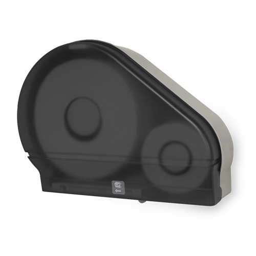 Single 9 In. Jumbo Tissue Dispenser With Stub-Black