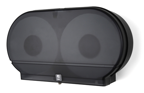 Twin 9 In. Jumbo Roll Tissue Dispenser With 3.38 In