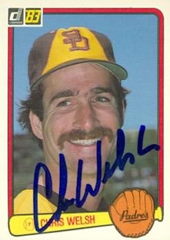 Chris Welsh autographed Baseball Card (San Diego Padres) 1983 Donruss #94 - Autographed Baseball Cards