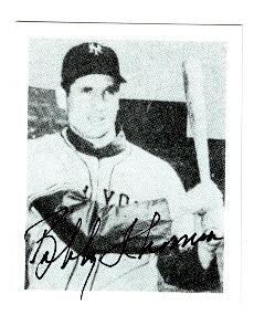72377 Bobby Thomson Autographed Baseball Card New York Giants 1948 Bowman No . 47 67 1987 Reprint Series -  Autograph Warehouse