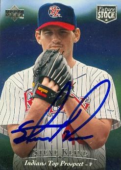 Steve Kline autographed Baseball Card (Cleveland Indians) 1994 Upper Deck #178 - Autographed Baseball Cards