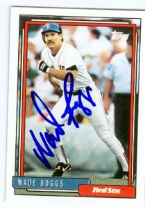 74438 Wade Boggs Autographed Baseball Card Boston Red Sox 2011 Topps 60Yot-100 60 Years Of Topps -  Autograph Warehouse