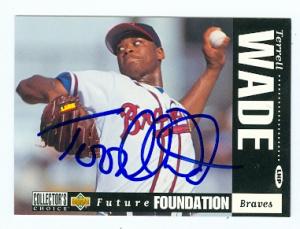 75106 Terrell Wade Autographed Baseball Card Atlanta Braves 1994 Upper Deck No .649 -  Autograph Warehouse