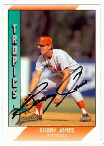 76356 Bobby Jones Autographed Baseball Card 1989 Pacific Senior League No .593 Texas Rangers -  Autograph Warehouse