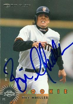 77001 Bill Mueller Autographed Baseball Card San Francisco Giants 1997 Donruss No .380 -  Autograph Warehouse