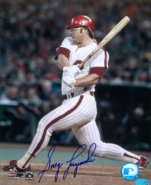 Greg Luzinski Autographed 8 x 10 Photo Philadelphia Phillies Image No .2