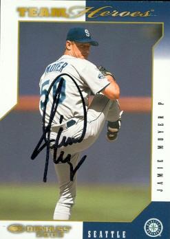 82080 Jamie Moyer Autographed Baseball Card Seattle Mariners 2003 Donruss Team Heroes No .461 -  Autograph Warehouse