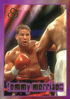Tommy Morrison Card Boxing 1996 Ringside Gold Foil Chase No .4