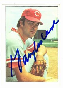 Gary Nolan Autographed Baseball Card Cincinnati Reds 1975 Sspc No .29