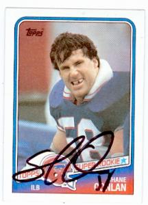 88488 Shane Conlan Autographed Football Card Buffalo Bills 1988 Topps No. 232 Super Rookie -  Autograph Warehouse