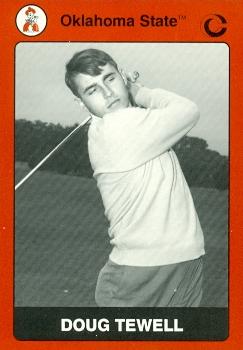 91746 Doug Tewell Golf Card Oklahoma State 1990 Collegiate Collection No . 36 -  Autograph Warehouse