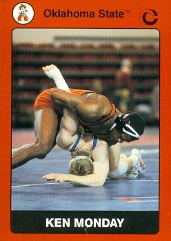 Autograph Warehouse 91781 Ken Monday Football Card Oklahoma State 1990 Collegiate Collection No 47