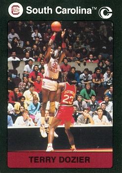 Autograph Warehouse 96854 Terry Dozier Basketball Card South Carolina 1991 Collegiate Collection No. 103