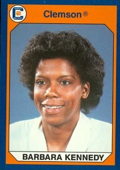 Autograph Warehouse 97012 Barbara Kennedy Basketball Card Clemson 1990 Collegiate Collection No. 164