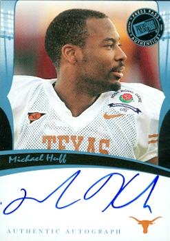 99865 Michael Huff Autographed Football Card Texas 2006 Press Pass Legends Rookie -  Autograph Warehouse