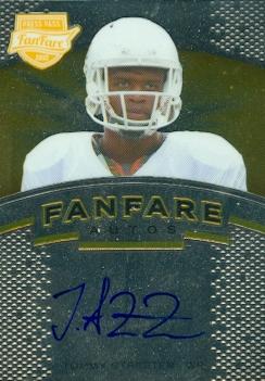 Autograph Warehouse 99907 Tommy Streeter Autographed Football Card Miami 2012 Press Pass Fan Fare Rookie No. Ff-Ts