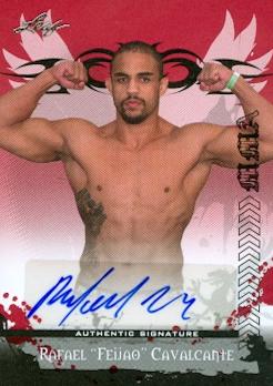 Picture of Autograph Warehouse 100725 Rafael Feijao Cavalcante Autographed Trading Card Mma 2010 Leaf No. Av-Rc2
