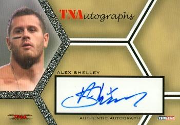 Picture of Autograph Warehouse 100731 Alex Shelley Autographed Trading Card Wrestling 2008 Tristar Tna No. A-As