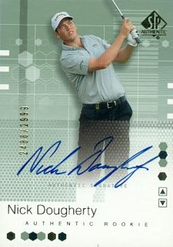 Picture of Autograph Warehouse 100803 Nick Dougherty Autographed Trading Card Golf 2002 Upper Deck Sp No. 97