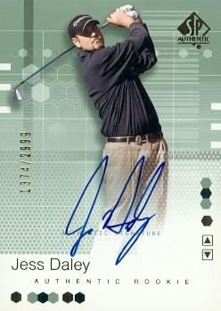 Picture of Autograph Warehouse 100810 Jess Daley Autographed Trading Card Golf 2002 Upper Deck Sp No. 93