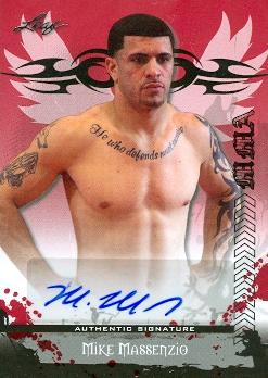 Picture of Autograph Warehouse 100835 Mike Massenzio Autographed Trading Card Mma 2010 Leaf No. Av-Mm2