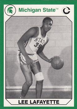 Picture of Autograph Warehouse 101159 Lee Lafayette Basketball Card Michigan State 1990 Collegiate Collection No. 111