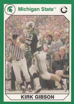 Picture of Autograph Warehouse 101160 Kirk Gibson Football Card Michigan State 1990 Collegiate Collection No. 49