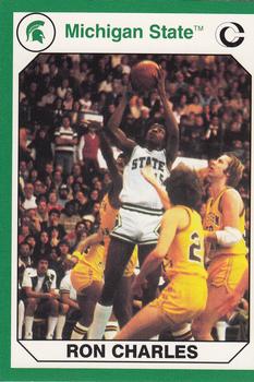 Picture of Autograph Warehouse 101174 Ron Charles Basketball Card Michigan State 1990 Collegiate Collection No. 150