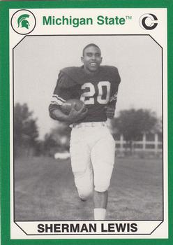Picture of Autograph Warehouse 101175 Sherman Lewis Football Card Michigan State 1990 Collegiate Collection No. 13