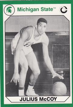 Picture of Autograph Warehouse 101179 Julius Mccoy Basketball Card Michigan State 1990 Collegiate Collection No. 188