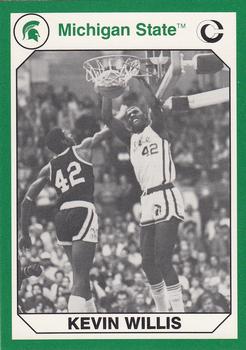Picture of Autograph Warehouse 101190 Kevin Willis Basketball Card Michigan State 1990 Collegiate Collection No. 163