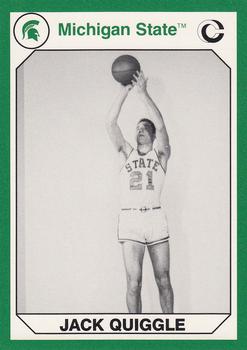 Picture of Autograph Warehouse 101205 Jack Quiggle Basketball Card Michigan State 1990 Collegiate Collection No. 102