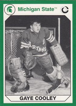 Picture of Autograph Warehouse 101207 Gaye Cooley Hockey Card Michigan State 1990 Collegiate Collection No. 164