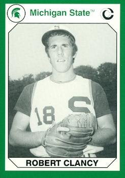 Picture of Autograph Warehouse 101213 Robert Clancy Baseball Card Michigan State 1990 Collegiate Collection No. 116