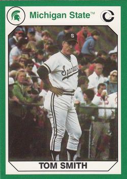 Tom Smith Baseball Card Michigan State 1990 Collegiate Collection No. 195