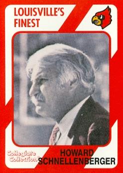 101723 Howard Schnellenberger Football Card Louisville 1989 Collegiate Collection No. 127 -  Autograph Warehouse