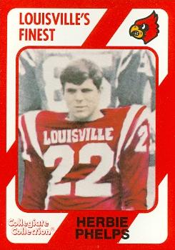 101787 Herbie Phelps Football Card Louisville 1989 Collegiate Collection No. 169 -  Autograph Warehouse