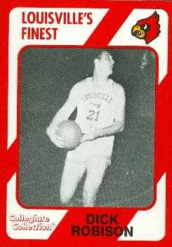 101871 Dick Robison Basketball Card Louisville 1989 Collegiate Collection No. 91 -  Autograph Warehouse