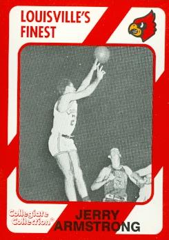 101878 Jerry Armstrong Basketball Card Louisville 1989 Collegiate Collection No. 98 -  Autograph Warehouse