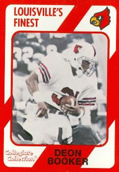 101893 Deon Booker Football Card Louisville 1989 Collegiate Collection No. 113 -  Autograph Warehouse