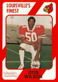 101896 Otis Wilson Football Card Louisville 1989 Collegiate Collection No. 116 -  Autograph Warehouse