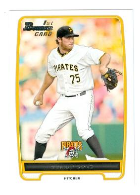 Picture of Autograph Warehouse 102369 Gerrit Cole Baseball Card Pittsburgh Pirates 2012 Topps Bowman No. Bp86 Rookie Card