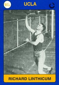 102487 Richard Linthicum Basketball Card Ucla 1991 Collegiate Collection No. 101 -  Autograph Warehouse