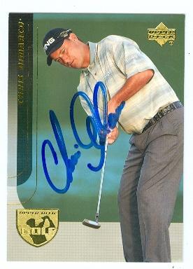 Picture of Autograph Warehouse 104639 Chris Dimarco Autographed Golf Trading Card Pga Champion Golf Pro 2004 Upper Deck No. 12