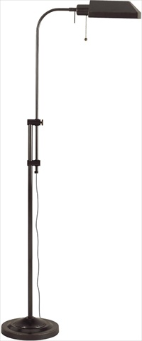 Picture of Cal Lighting BO-117FL-DB 100 W Adjustable-Height Pharmacy Floor Lamp- Dark Bronze