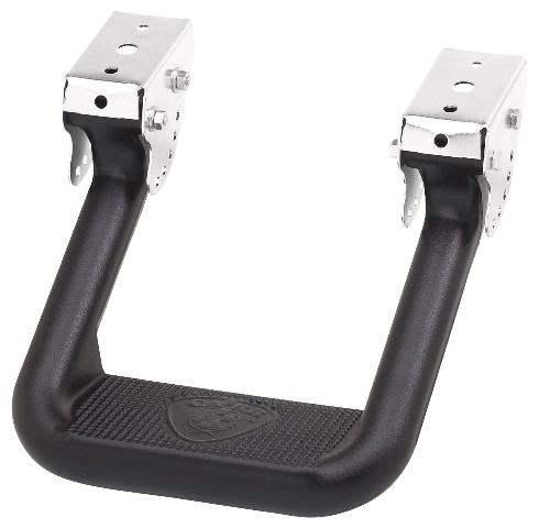 HOOP II XP3 Black Powder Coat Steps - Pair