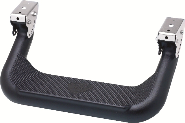 Super Hoop XP3 Steps - Black Powder Coat - Pair - Durable Cast Aluminum